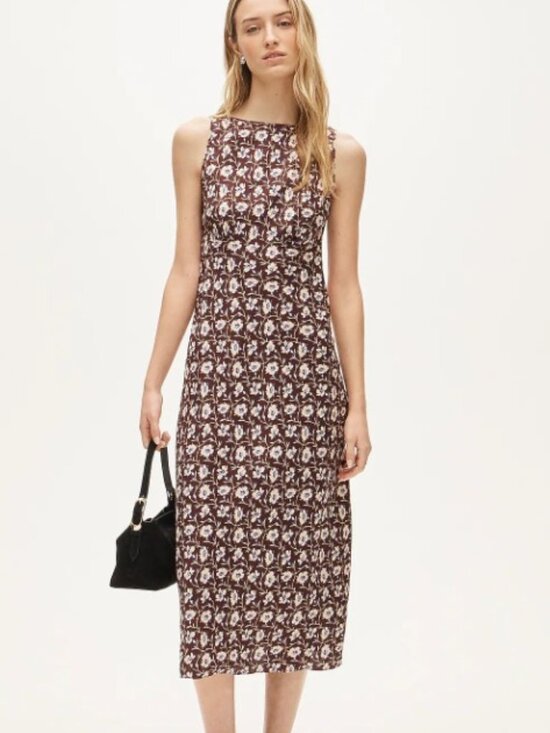 J. Crew Dresses & Skirts - NWT J. Crew Bias Cut Floral Midi Dress Size 14